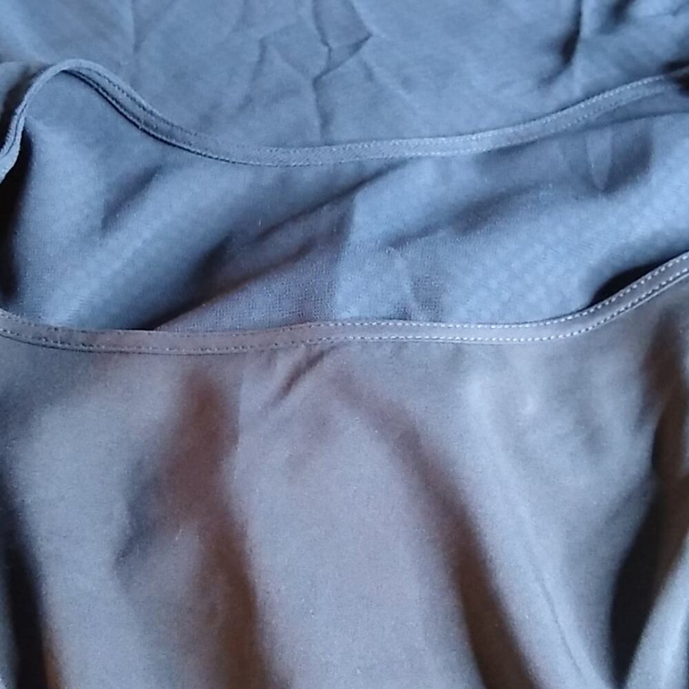 Donna Morgan 3/4 Sleeve Drop Waist Chiffon Dress 4P - Picture 10 of 11